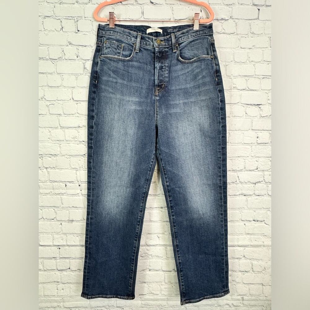 FIDELITY DENIM Happy Daze Max High Straight Jeans 30 NWT*